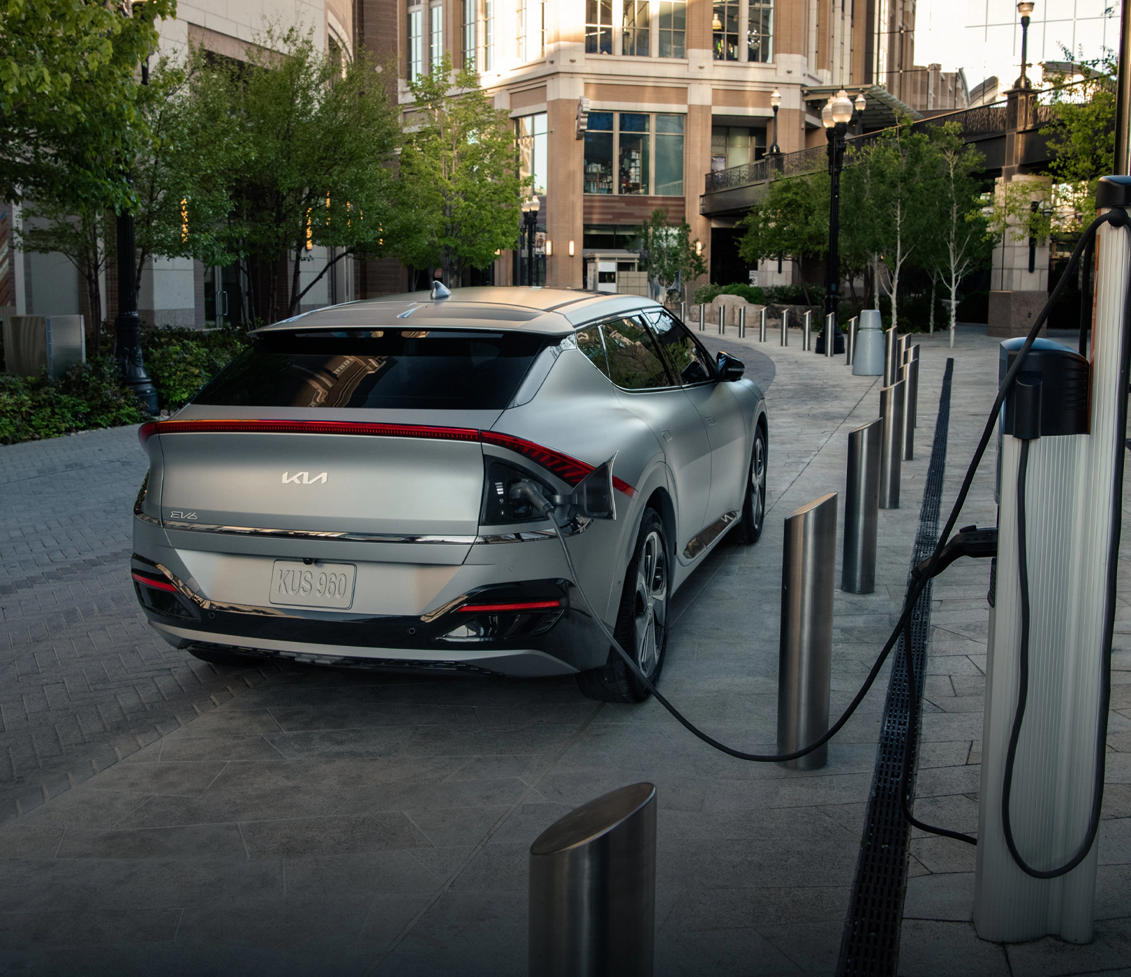 Kia EV recharging