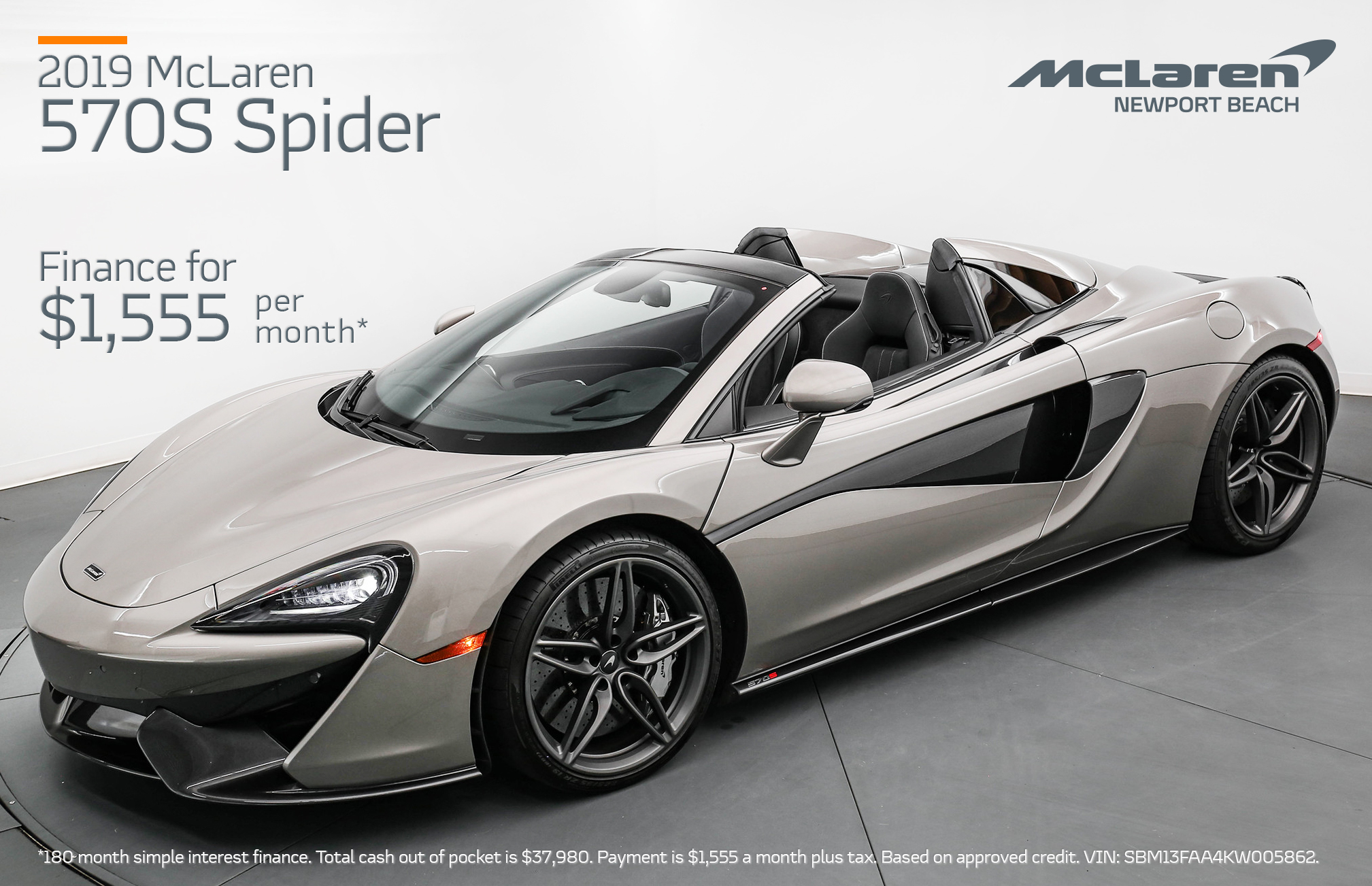Lease and Finance Specials at McLaren Newport Beach McLaren Newport Beach