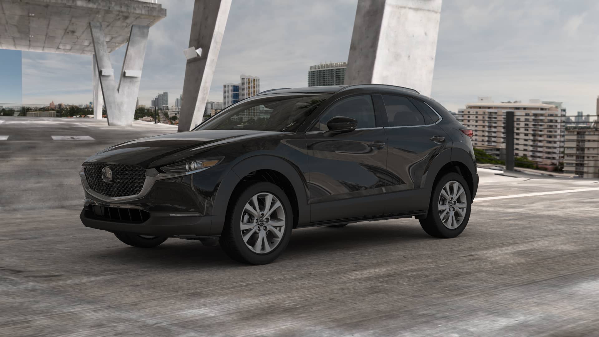 Hi-Story MAZDA CX-30 ジェットブラックマイカ MAZDA CX-30 (2019) ジェットブラックマイカ (ミニカー