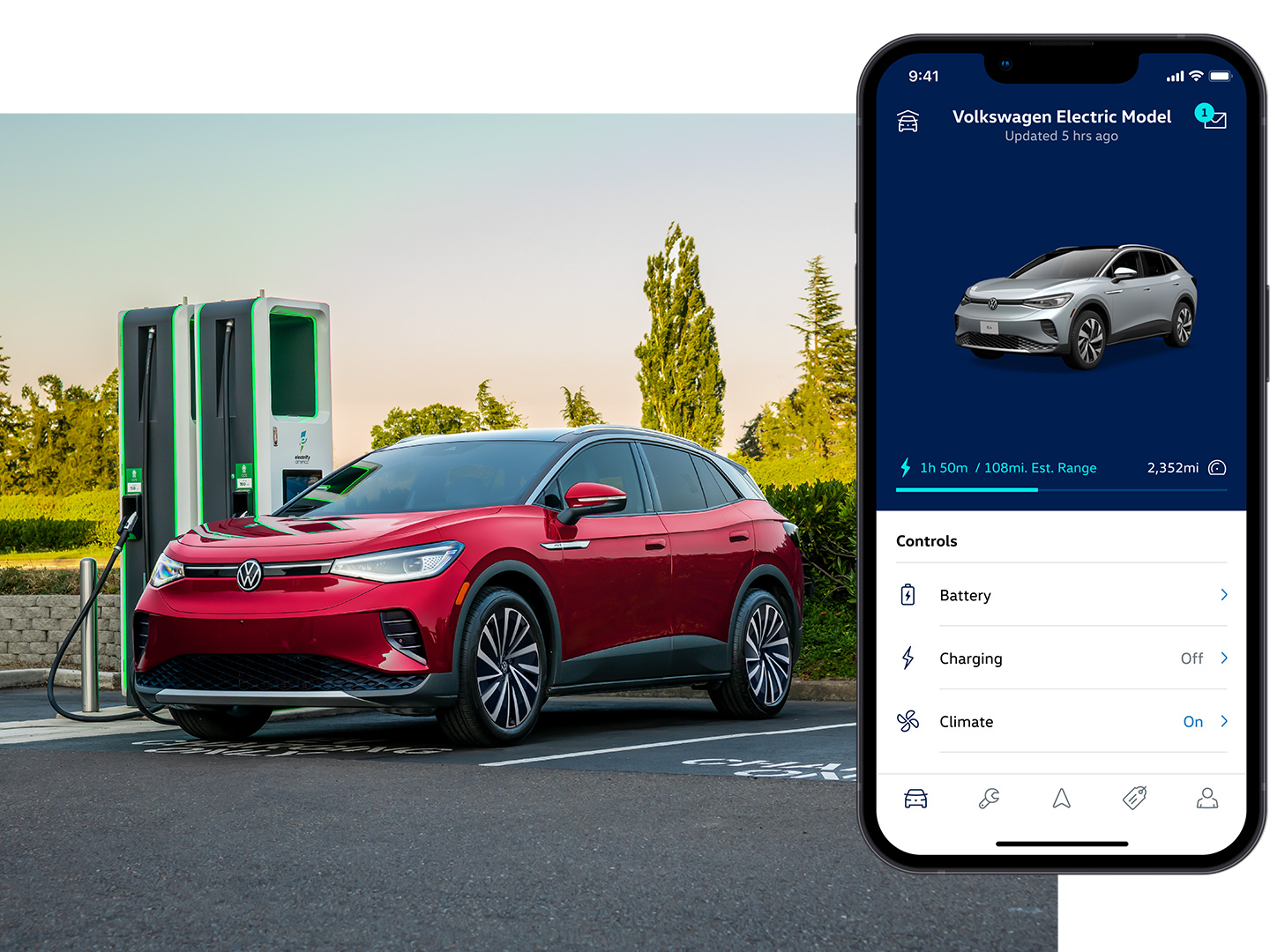 Vw id4 app discount