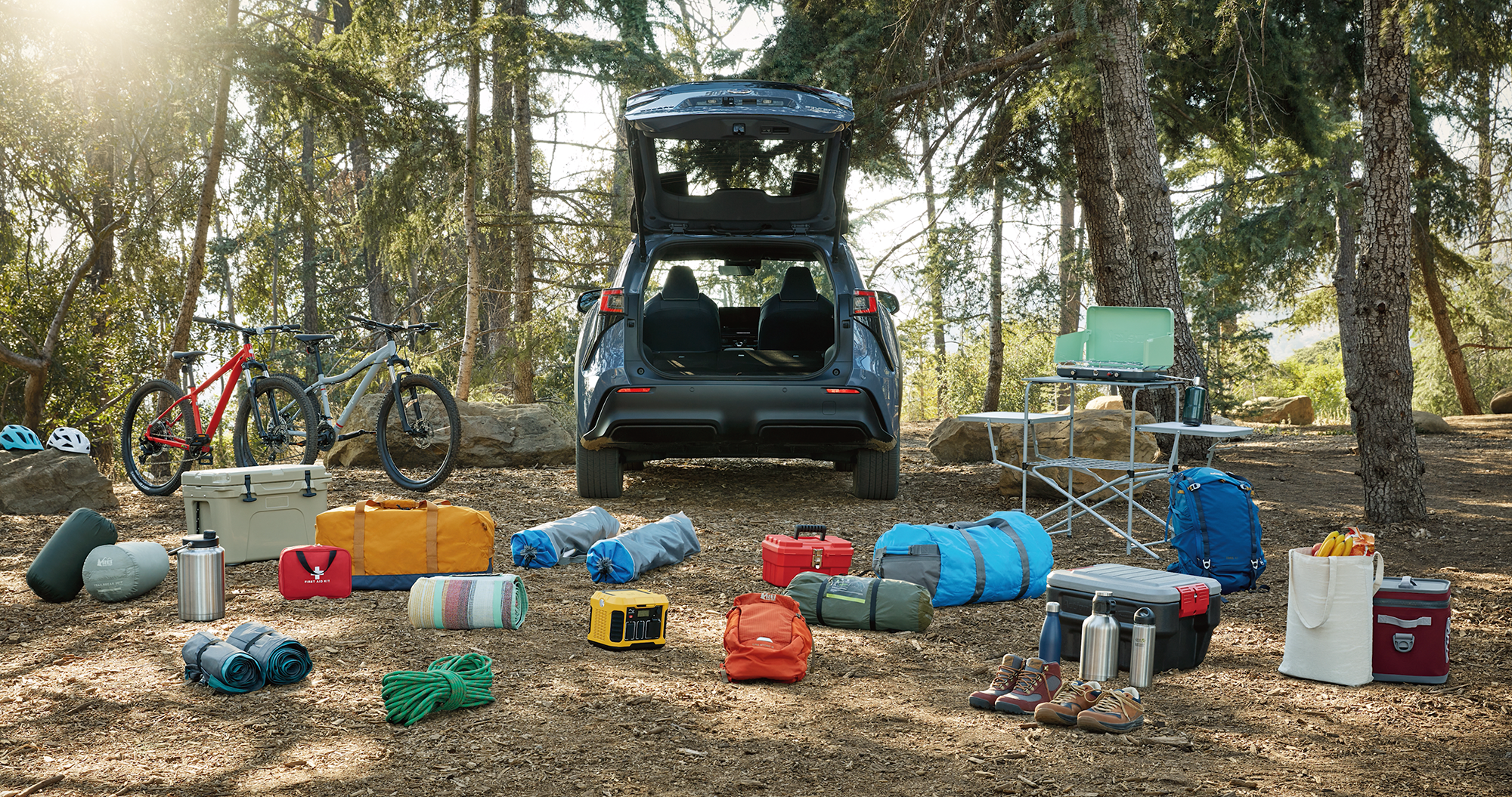 A video showing the cargo-carrying capability of the 2023 Solterra.