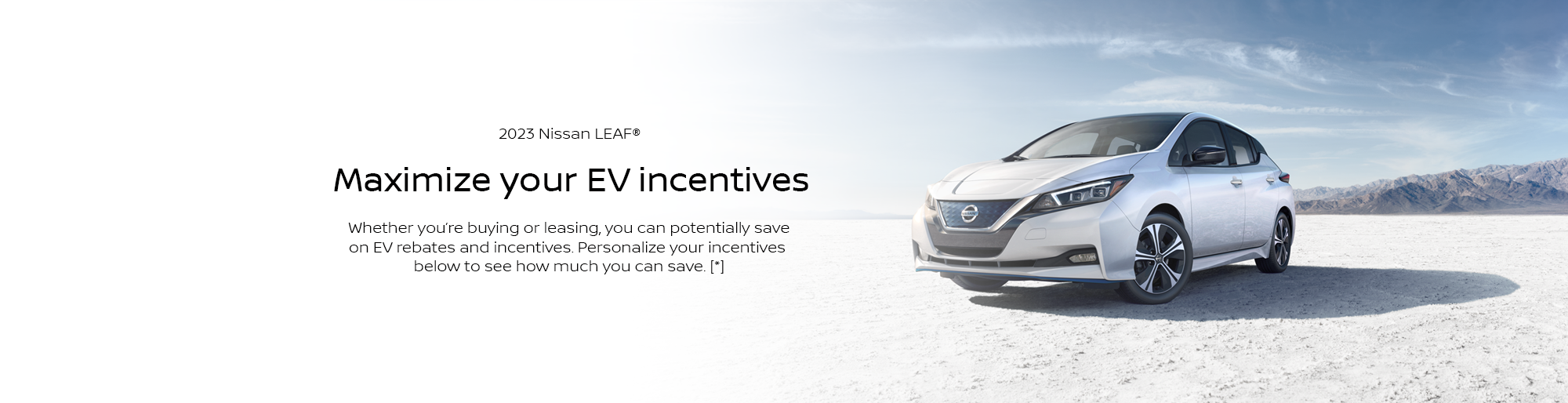 Nissan LEAF EV Rebates Incentives