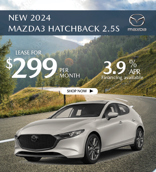 New Mazda incentives and rebates