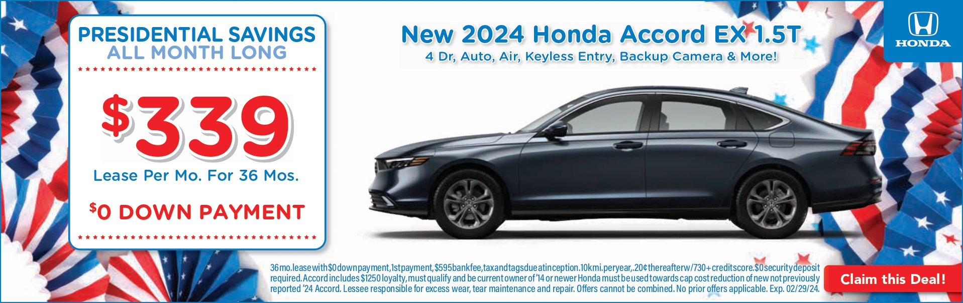 New Lease Specials New Babylon Honda