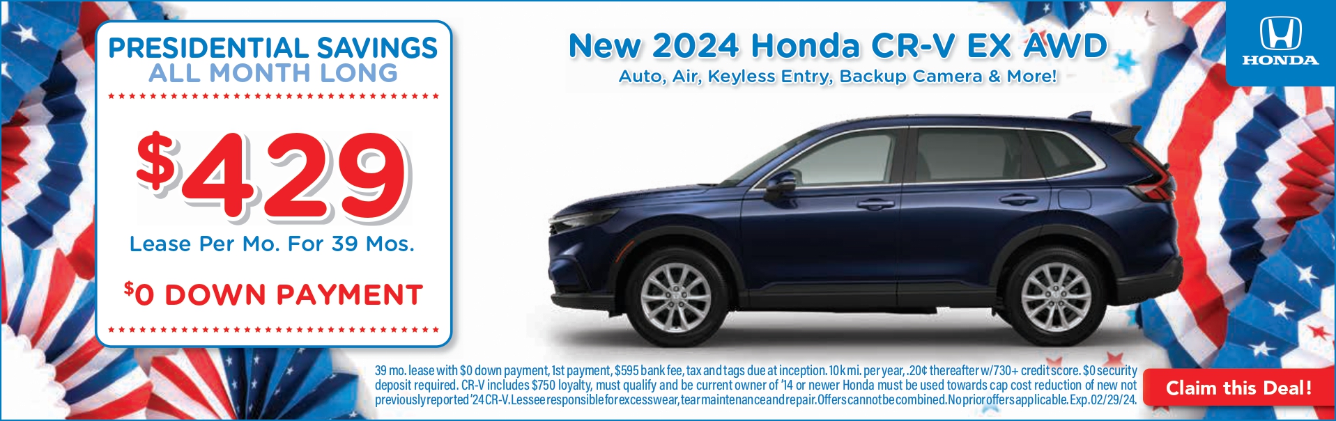 New Lease Specials New Babylon Honda