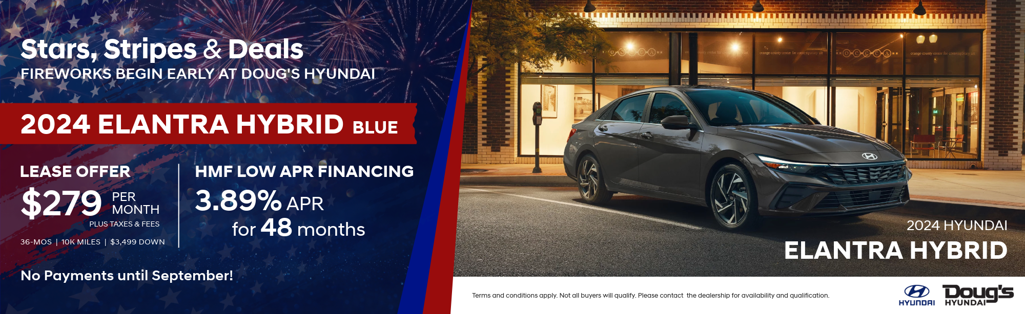 New Hyundai Elantra Hybrid for Sale in Edmonds, WA Doug's Hyundai