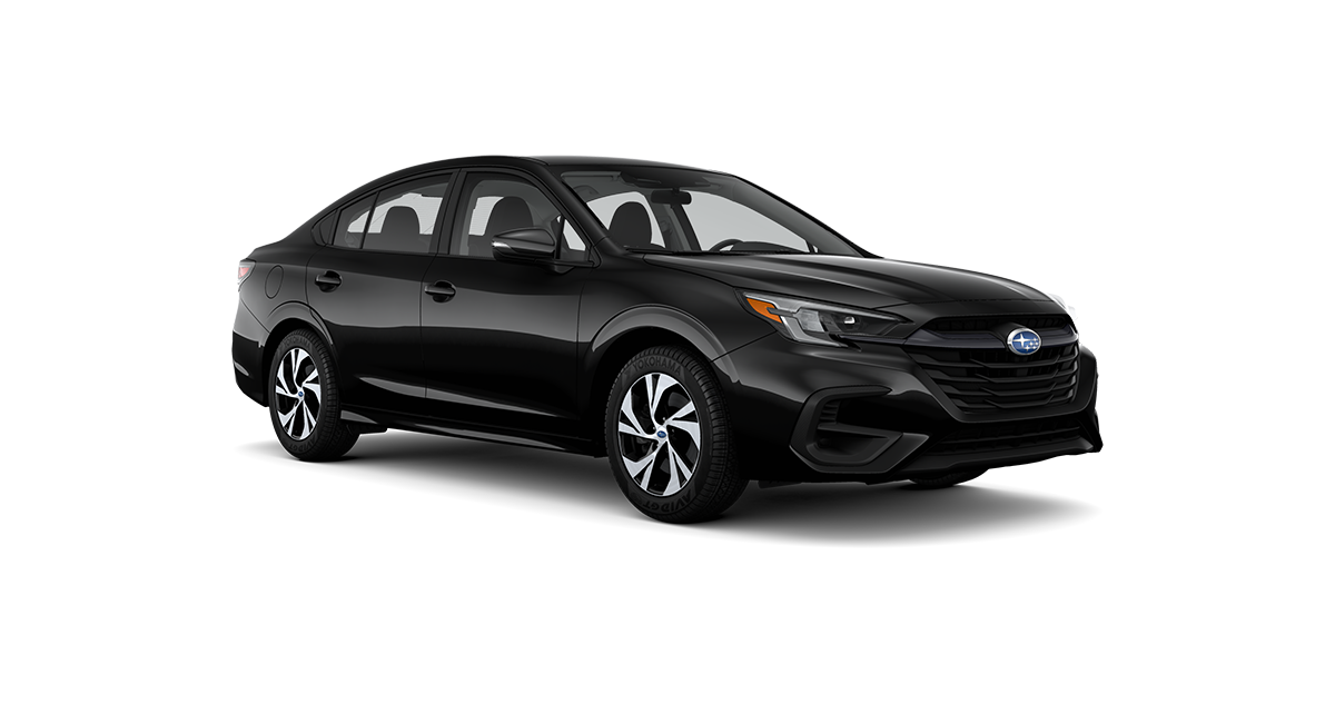 2025 Subaru Legacy Premium Shown in Crystal Black Silica