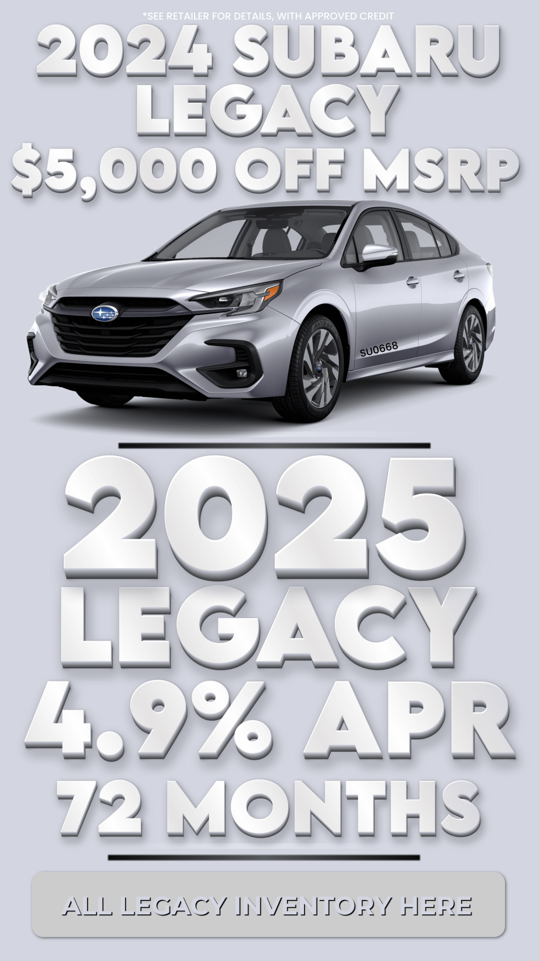 Special Offers McCarthy Subaru of Lawrence