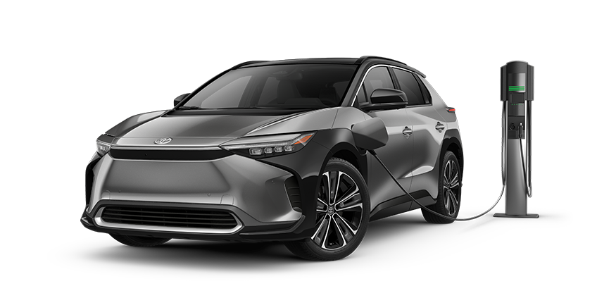 bZ4X Limited AWD shown in Heavy Metal with Black roof