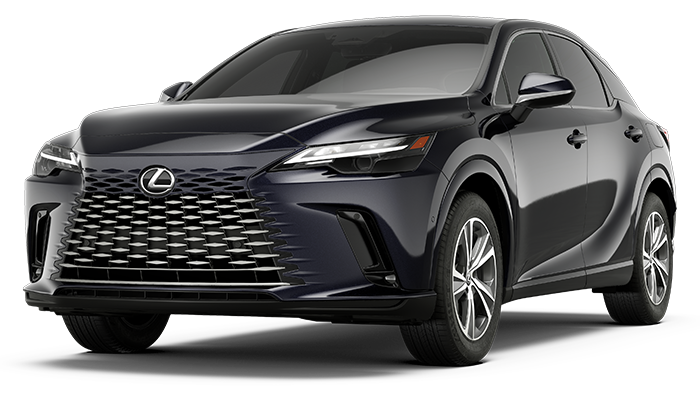 The Lexus RX 350 shown in Caviar.