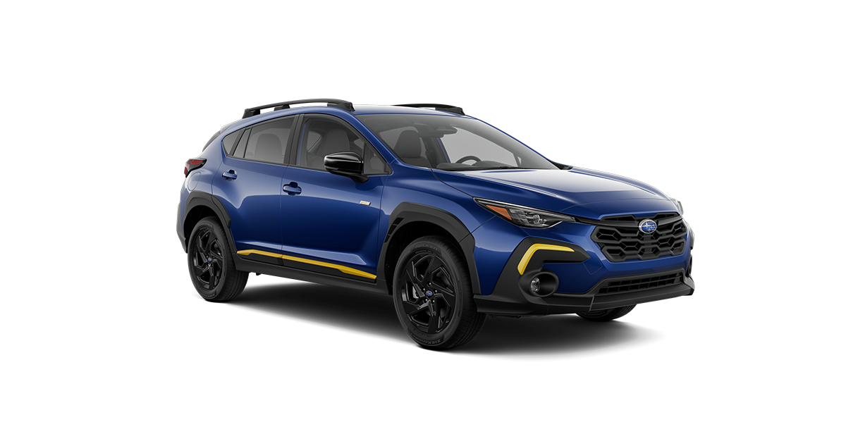 2025 Subaru Crosstrek Sport Shown in Sapphire Blue Pearl