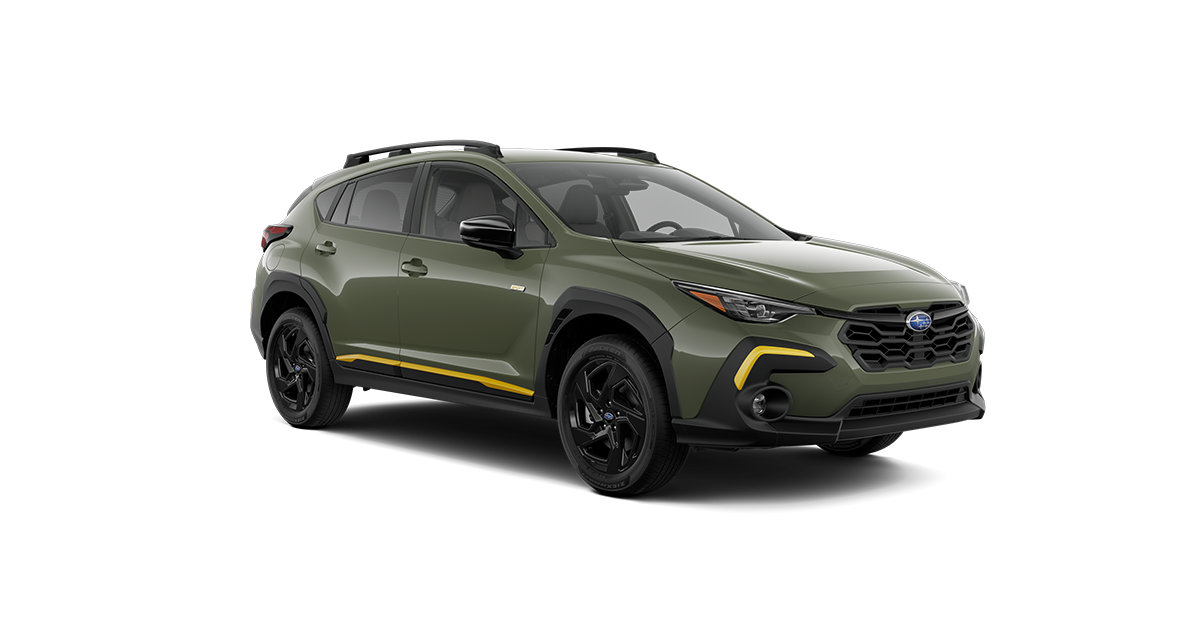 2025 Subaru Crosstrek Sport Shown in Alpine Green