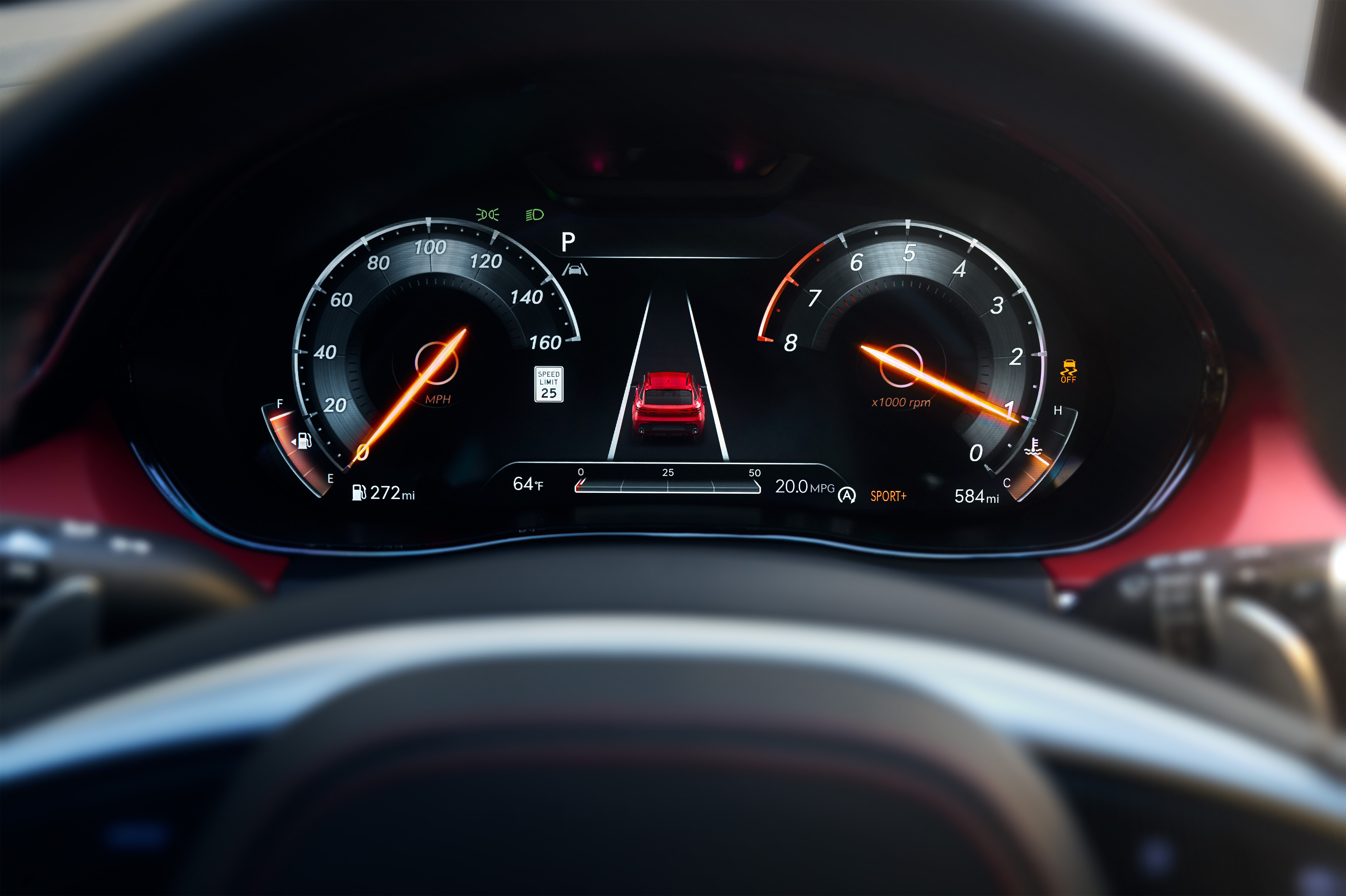 Image of the front of a Genesis G80