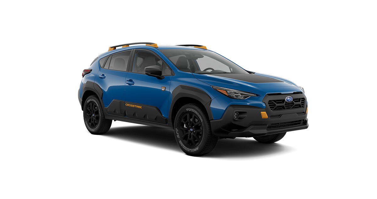 2025 Subaru Crosstrek Wilderness Shown in Geyser Blue