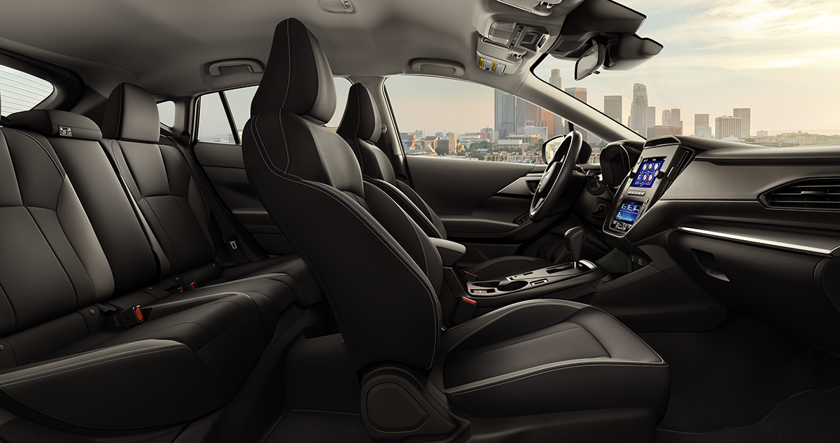 2025 Subaru Impreza Base Shown in Black Cloth