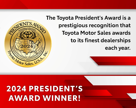Future Toyota 2023 President’s Award Winner!