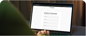 Person working on Laptop