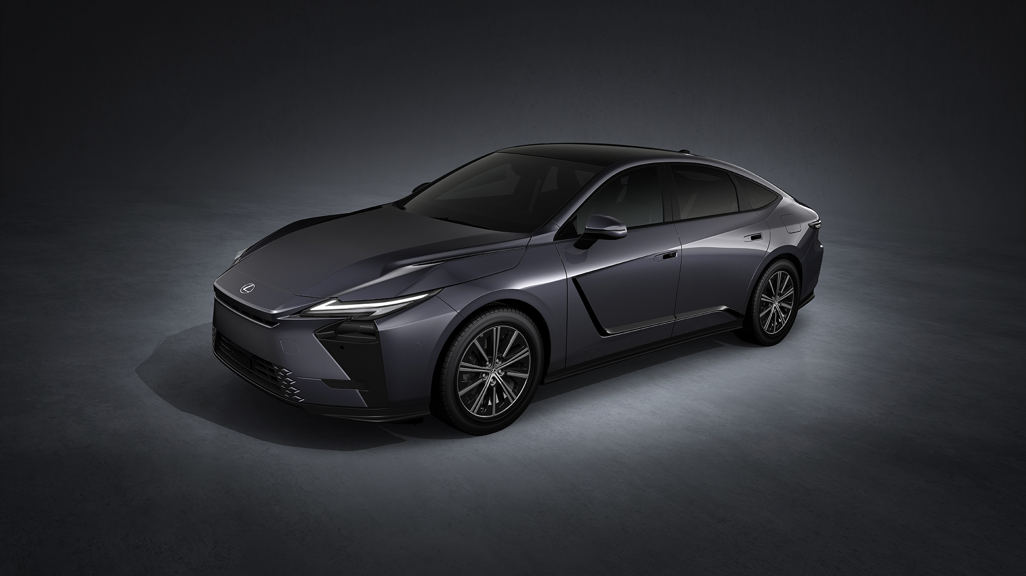 ES 350h shown in Cloudburst Gray.