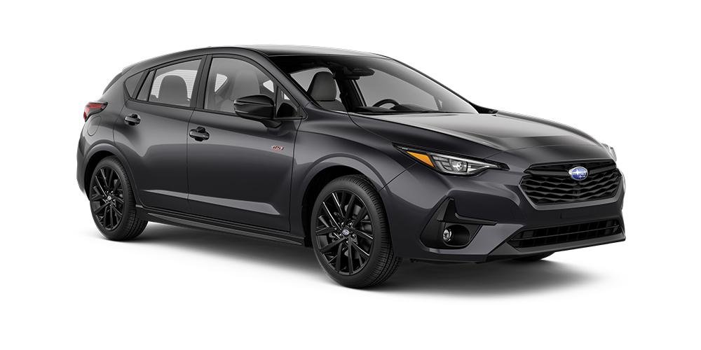 2026 Subaru Impreza RS Shown in Magnetite Gray Metallic