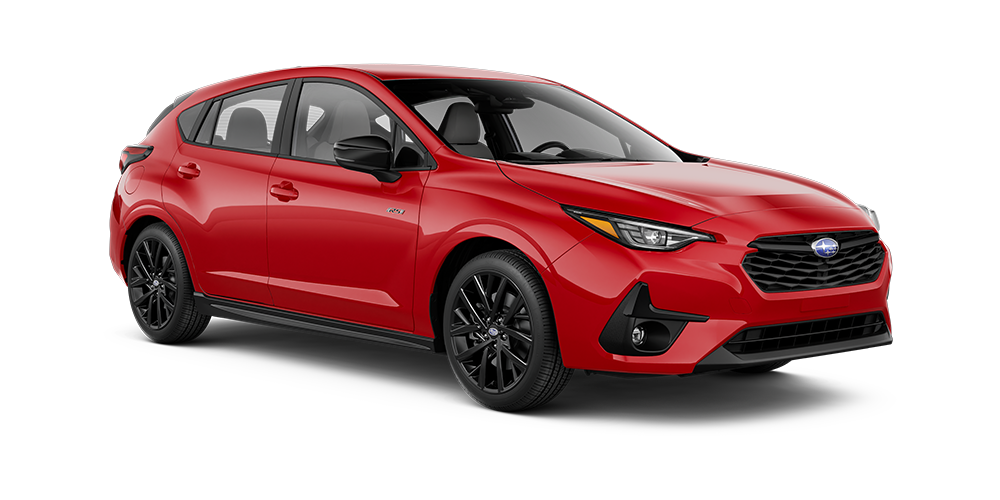 2026 Subaru Impreza RS Shown in Pure Red