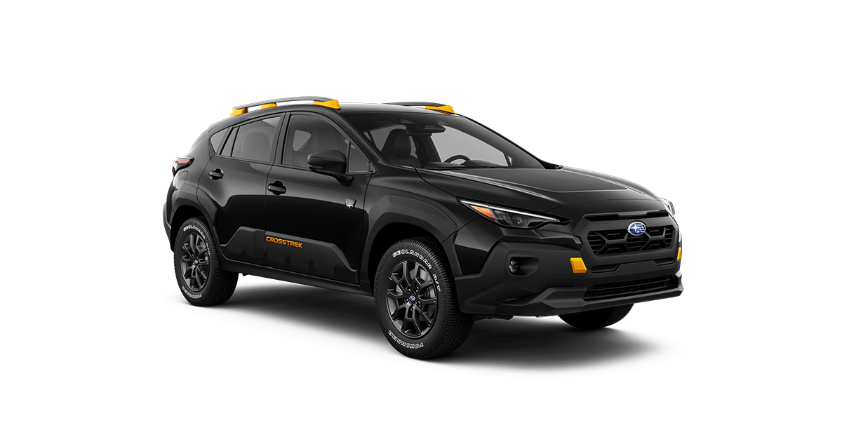 2026 Subaru Crosstrek Wilderness Shown in Crystal Black Silica