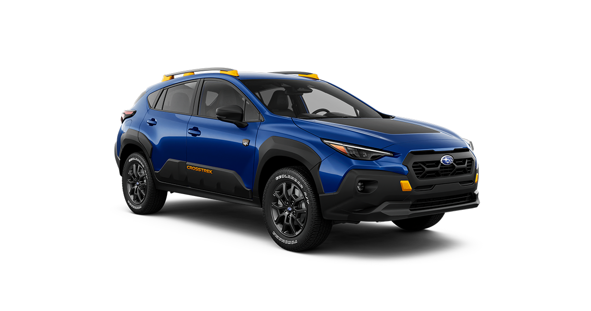 2026 Subaru Wilderness Shown in Sapphire Blue Pearl