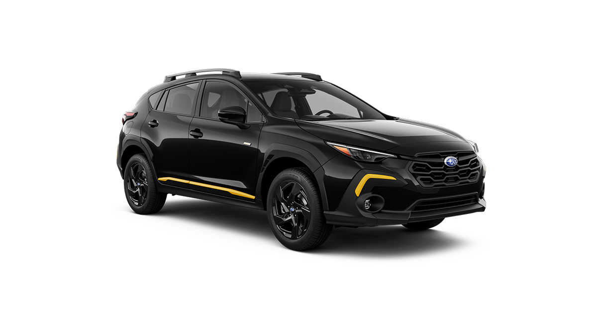 2026 Subaru Crosstrek Sport Shown in Crystal Black Silica