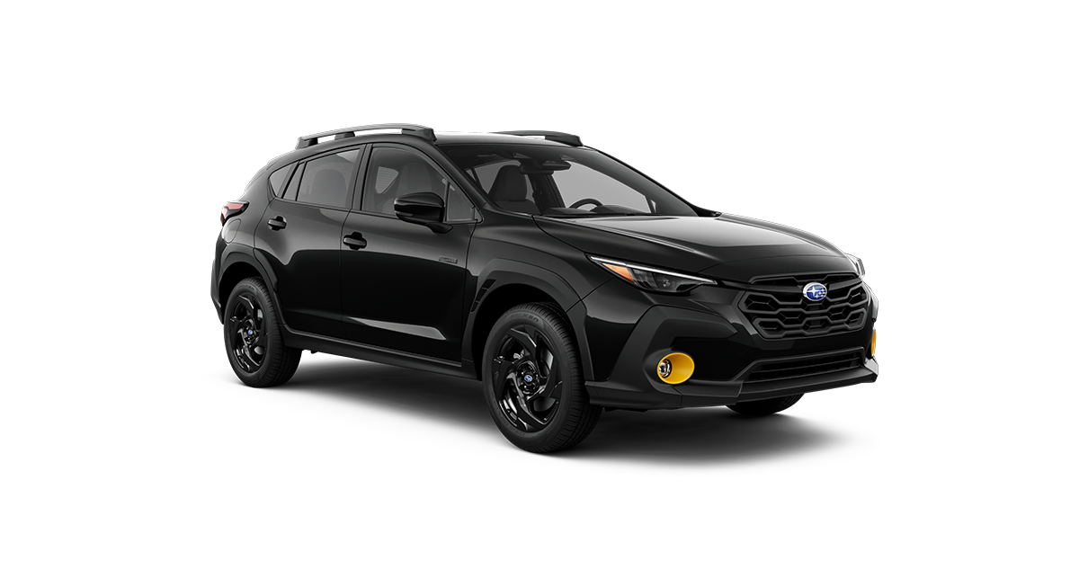 2026 Subaru Crosstrek Sport Hybrid Shown in Crystal Black Silica