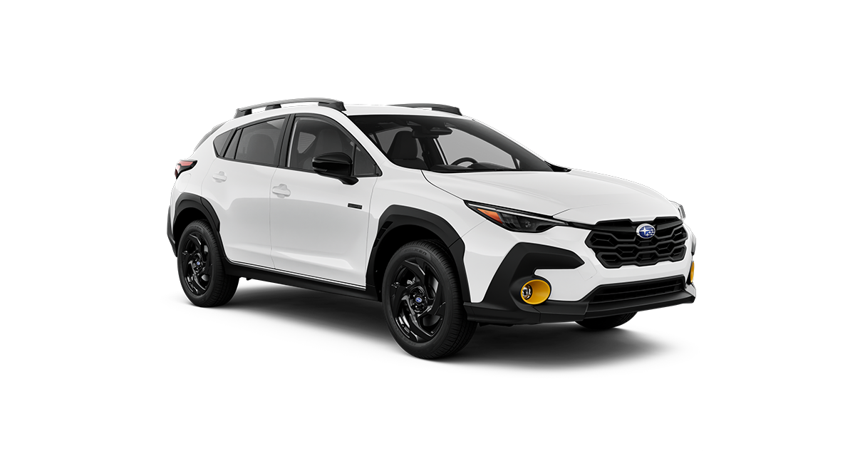 2026 Subaru Crosstrek Sport Hybrid Shown in Crystal White Pearl