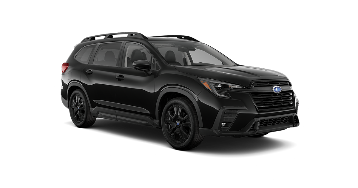 2026 Subaru Ascent Onyx Edition Touring 7-Passenger Shown in Crystal Black Silica