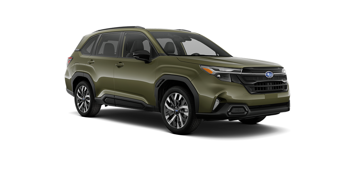 2026 Subaru Forester Touring Shown in Autumn Green Metallic
