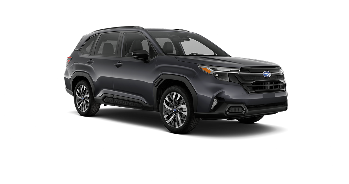 2026 Subaru Forester Touring Shown in Magnetite Gray Metallic