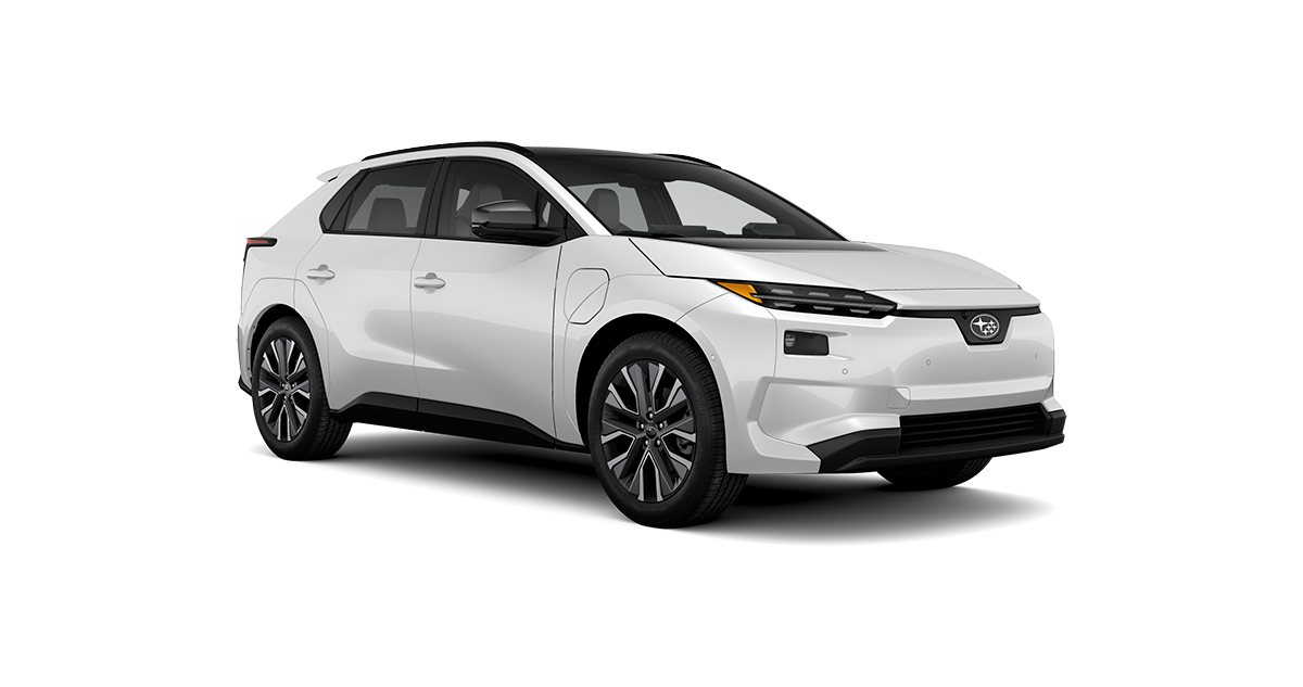 2026 Subaru Solterra Touring XT Shown in Cosmic White Pearl