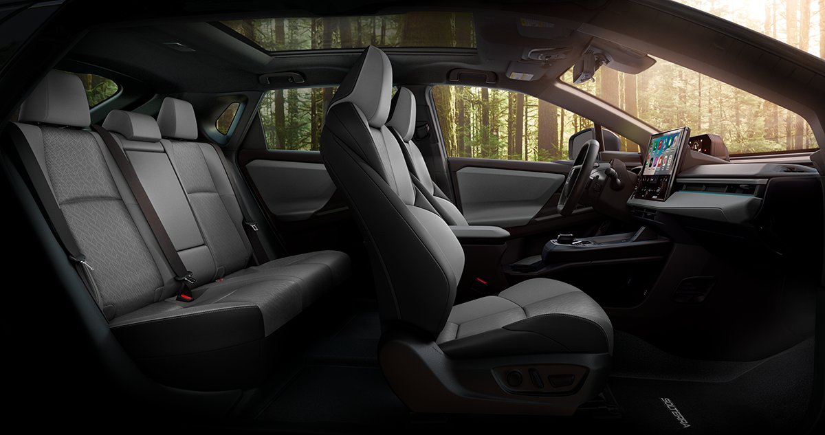 2026 Subaru Solterra Touring XT Shown in Gray StarTex