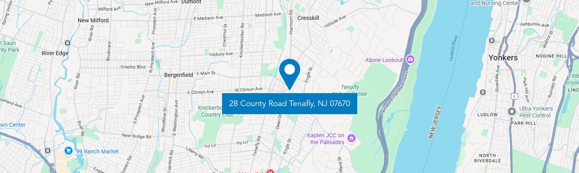 Honda of Tenafly Directions and Map