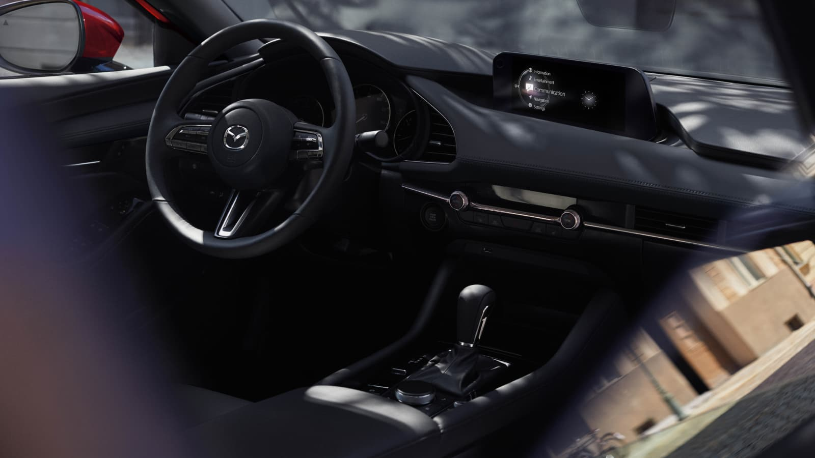 Mazda3 dashboard and interior
