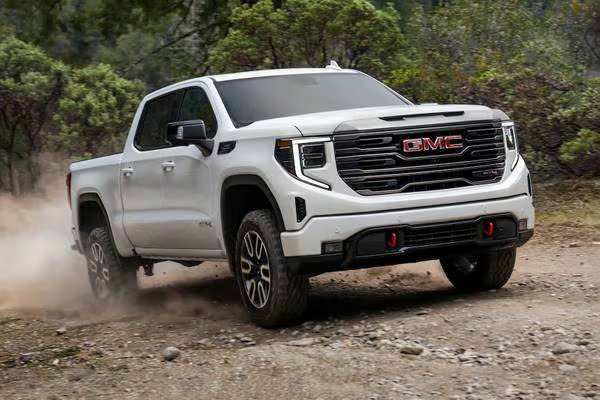 GMC Canyon and Sierra trucks