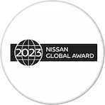 Gainesville Nissan dealership in Gainesville, FL honored with the 2023 Nissan Global Award for top performance.