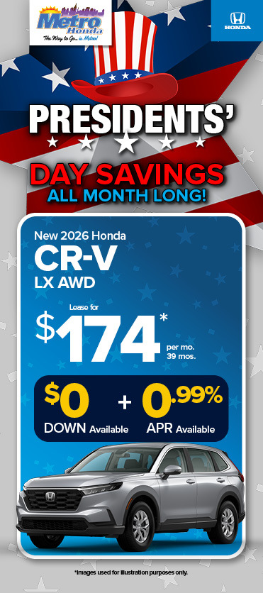 New 2026 Honda CR-V LX