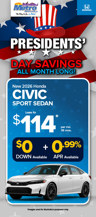 New 2026 Honda Civic Sport