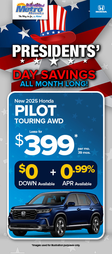 New 2025 Honda Pilot Touring