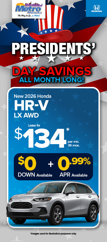 New 2026 Honda HR-V LX