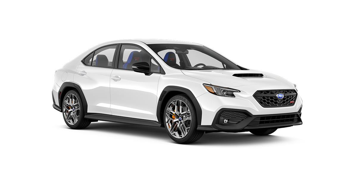 2026 Subaru WRX tS Shown in Ceramic White