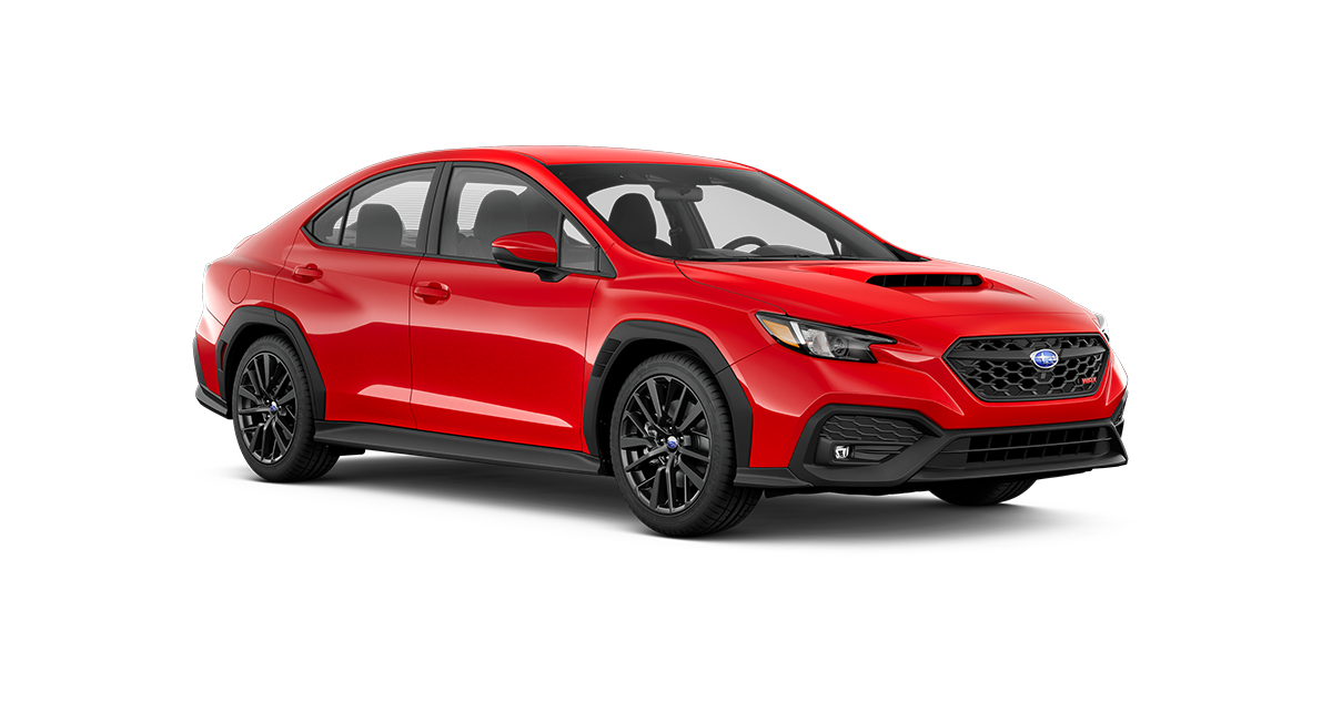 2026 Subaru WRX Premium Shown in Ignition Red
