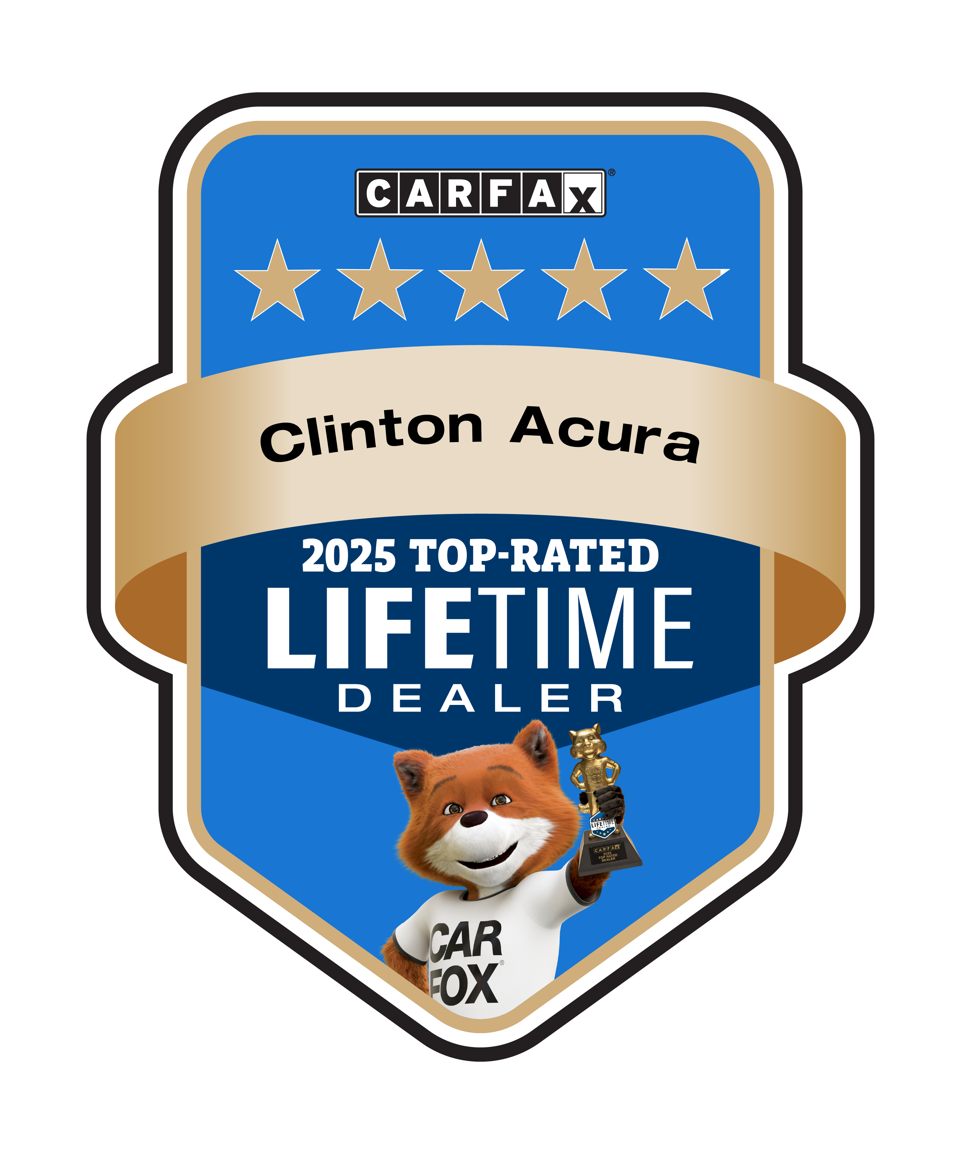 2025 Top-Rated CarFax Lifetime Dealer