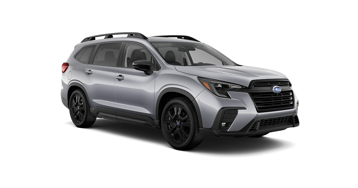 2026 Subaru Ascent Onyx Edition Touring 7-Passenger Shown in Ice Silver Metallic