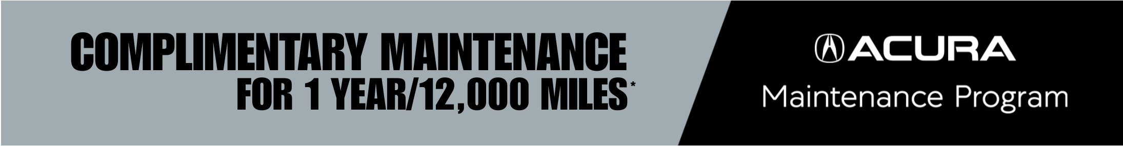 Complimentary maintenance Program for 2 years