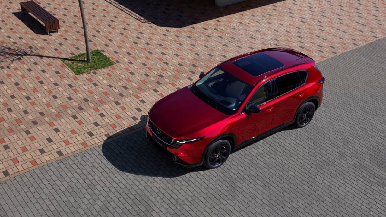 2026 Mazda CX-5 aerial view