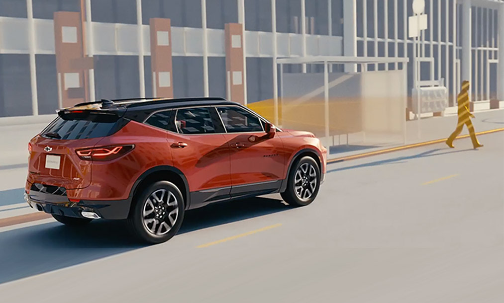 2024 Chevy Blazer Front Pedestrian Braking