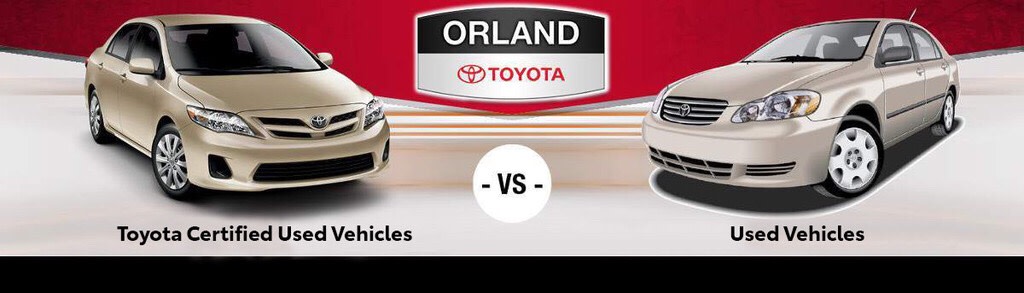 Toyota Certified Used Vehicles vs. Used Cars in Tinley Park IL